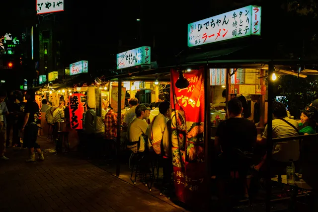 Nakasu Yatai Stalls in Fukuoka