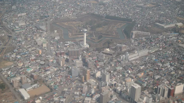 Goryokaku Fort in Hakodate