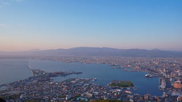 The Night View from Mount Hakodate in Hakodate