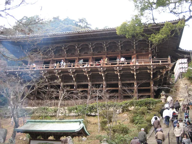 Engyo-ji on Mount Shosha in Himeji