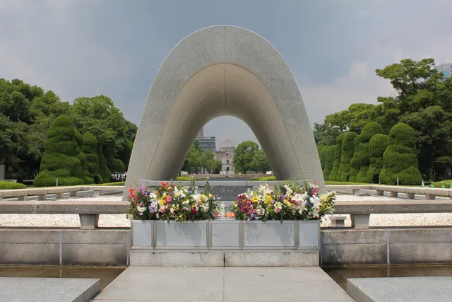 Peace Memorial Park in Hiroshima