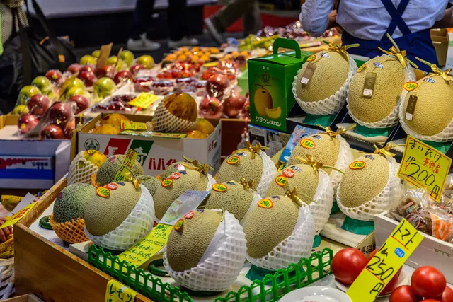 Omicho Market in Kanazawa