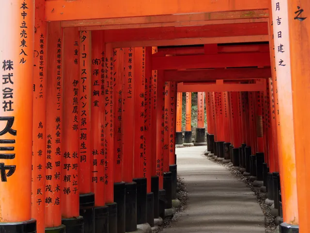 Fushimi Inari Shrine in Kyoto