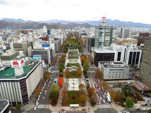 Odori Park in Sapporo