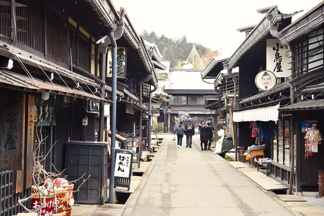 Sanmachi Old Town in Takayama